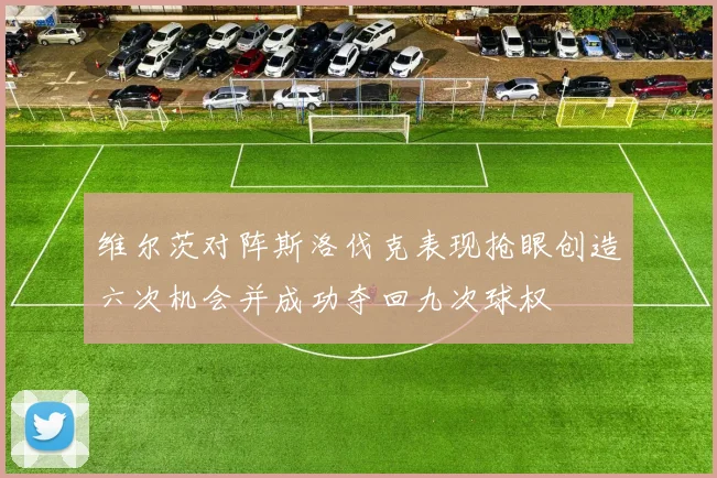 维尔茨对阵斯洛伐克表现抢眼创造六次机会并成功夺回九次球权